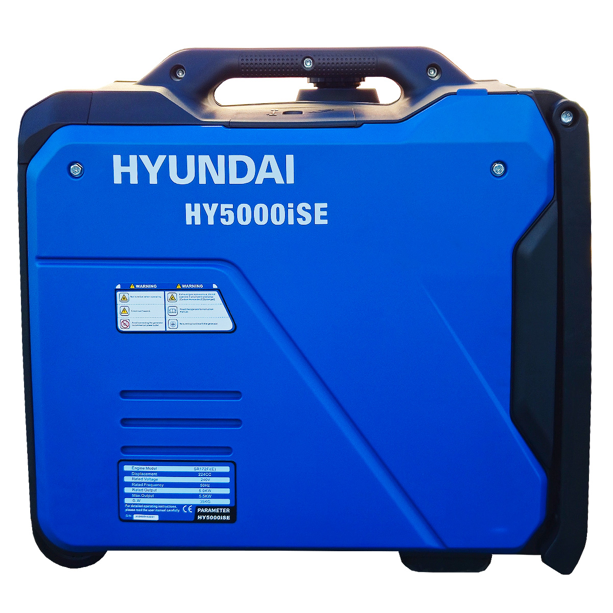 6.8kVA Hyundai HY5000iSE Inverter - Electric Start