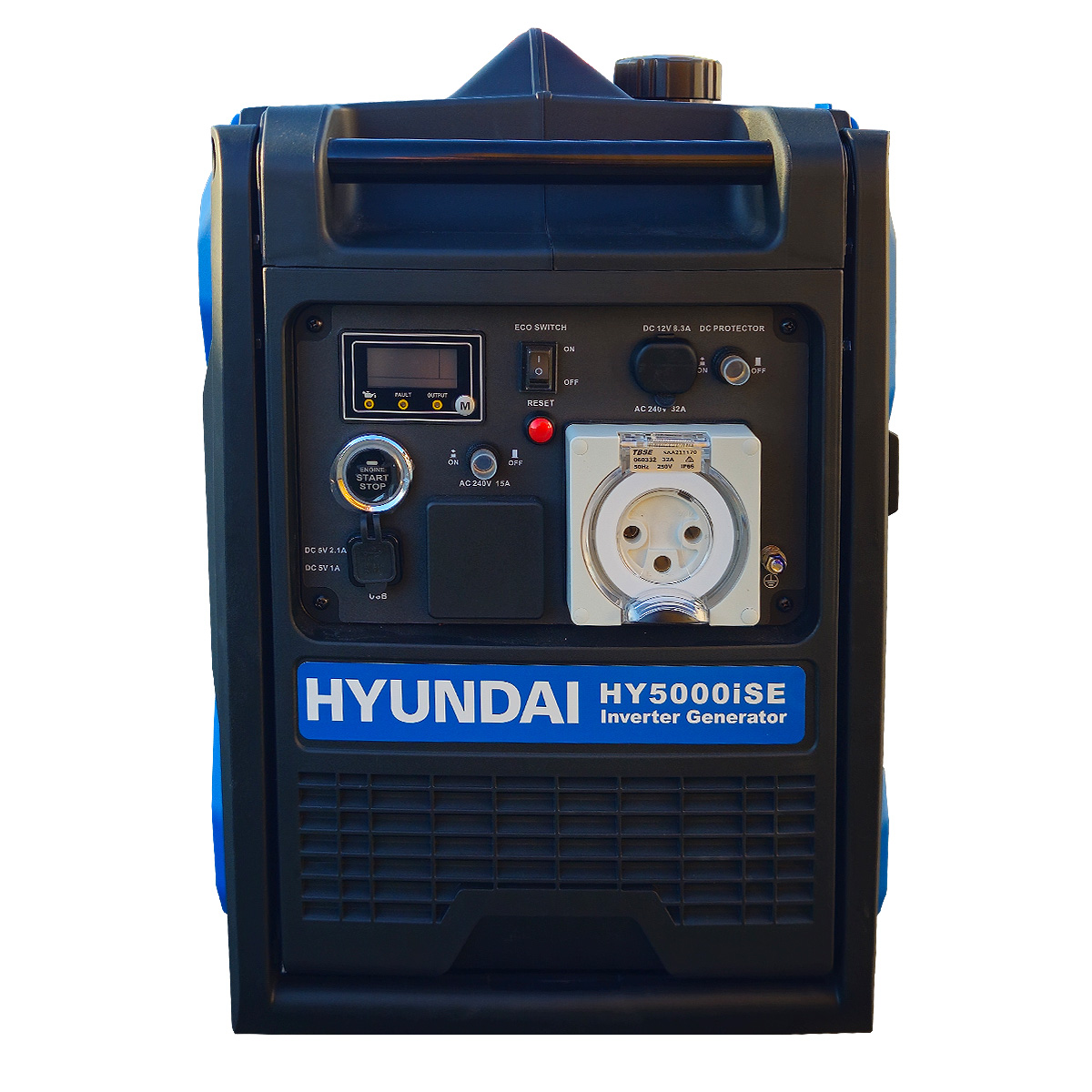 6.8kVA Hyundai HY5000iSE Inverter - Electric Start