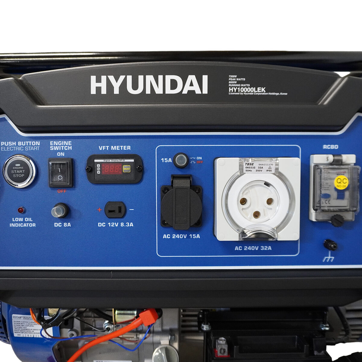 10kVA Hyundai HY10000LEK