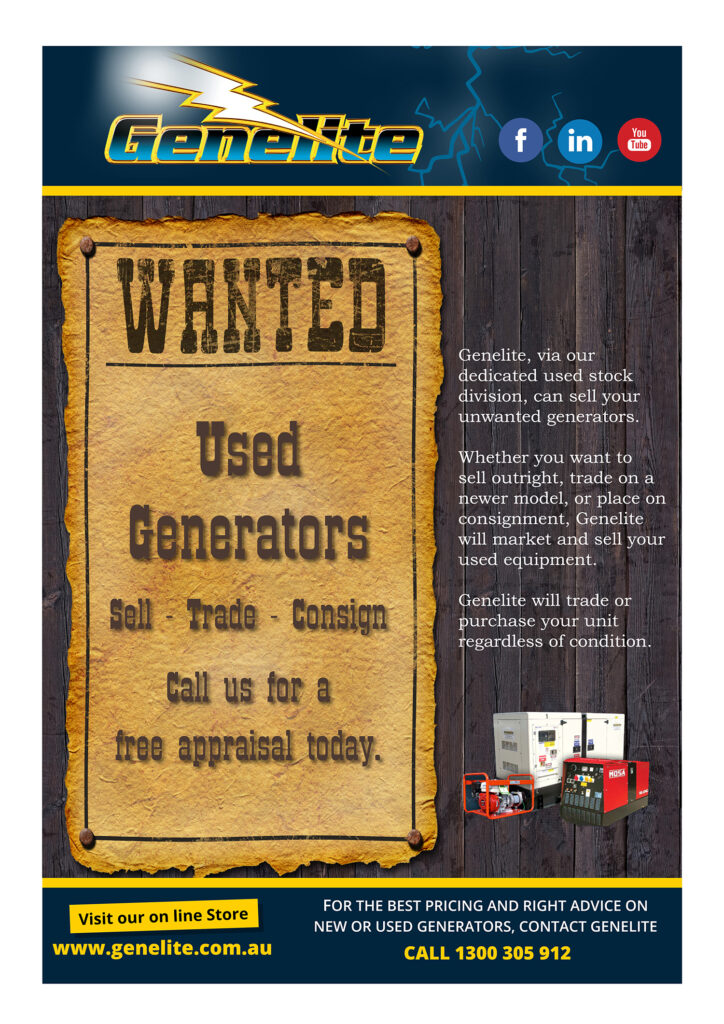 Used Generators Wanted Genelite