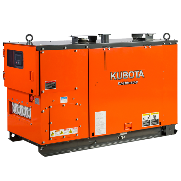 19.8kVA Kubota KJ-T180-AU-B - Used (10 hours)