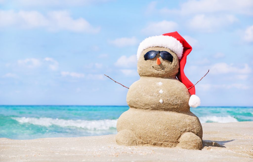 Genelite Sand Snowman - Merry Christmas