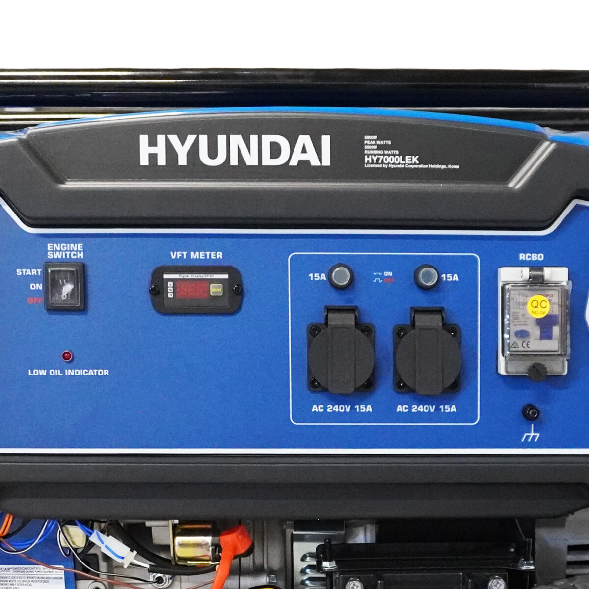 6.8kVA Hyundai HY7000LEK