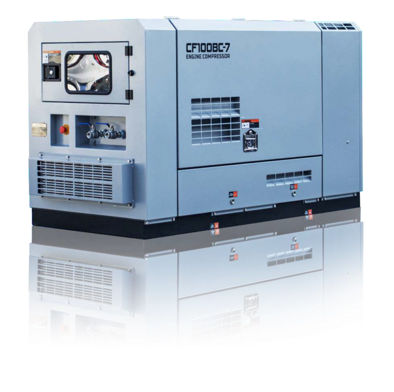 Gen Compressor 100cfm Isuzu Powered Air Compressor | Genelite
