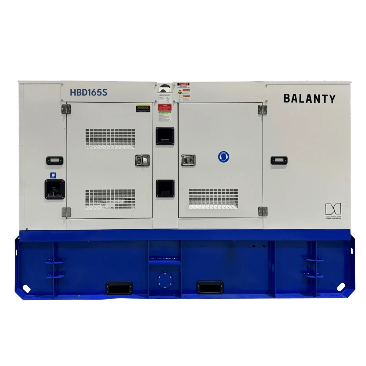 165kVA HBD165S Hyundai Corporation