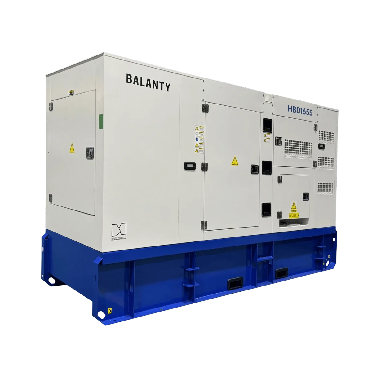 165kVA HBD165S Hyundai Corporation