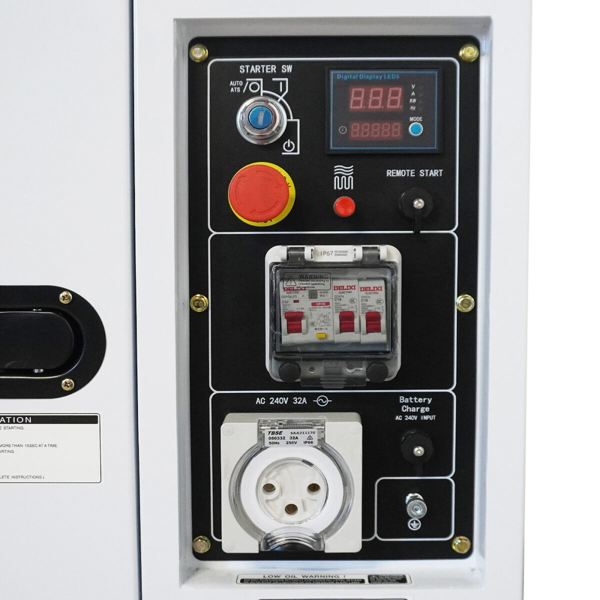 10kVA Hyundai DHY10000SE-LRS