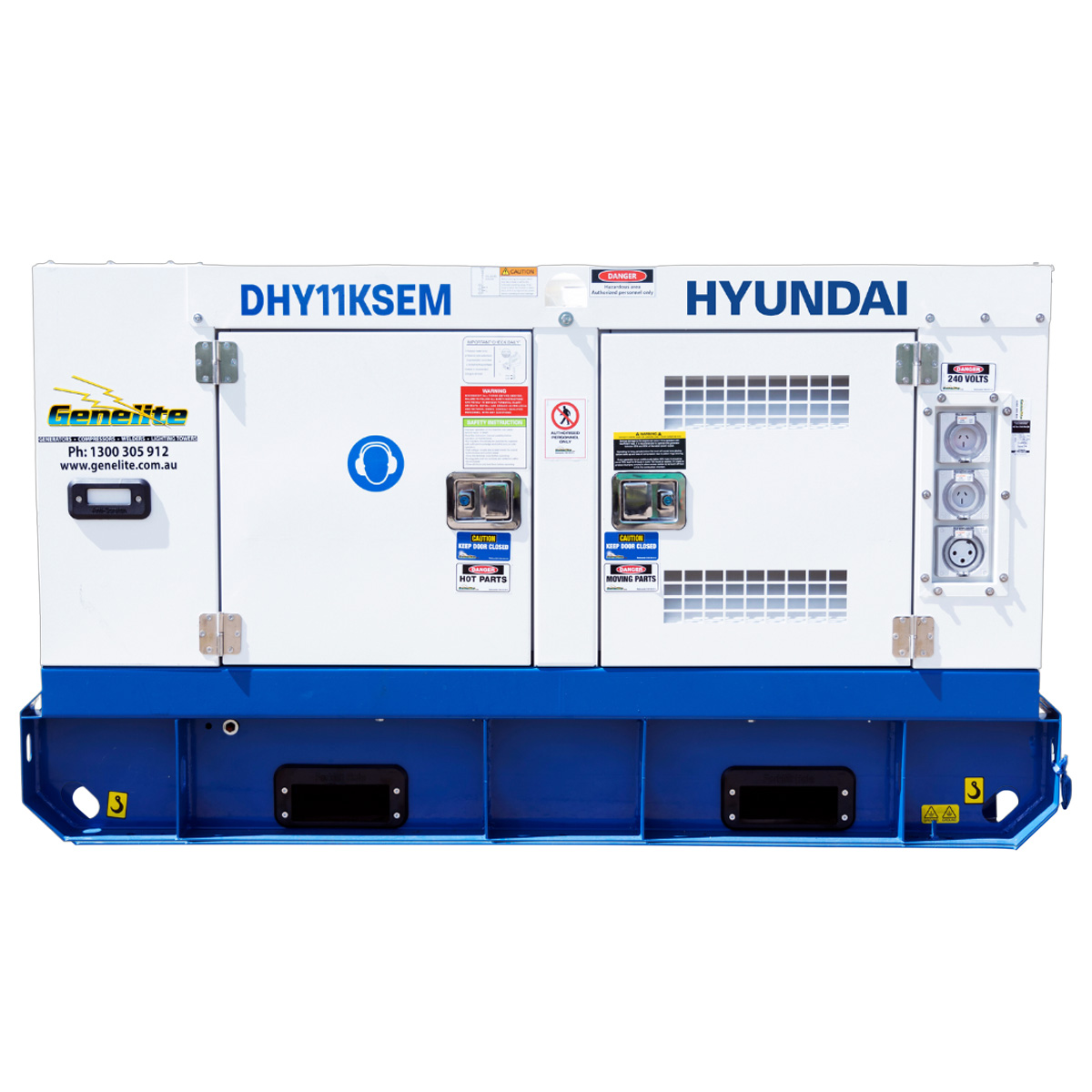 14kVA Hyundai DHY11KSEM