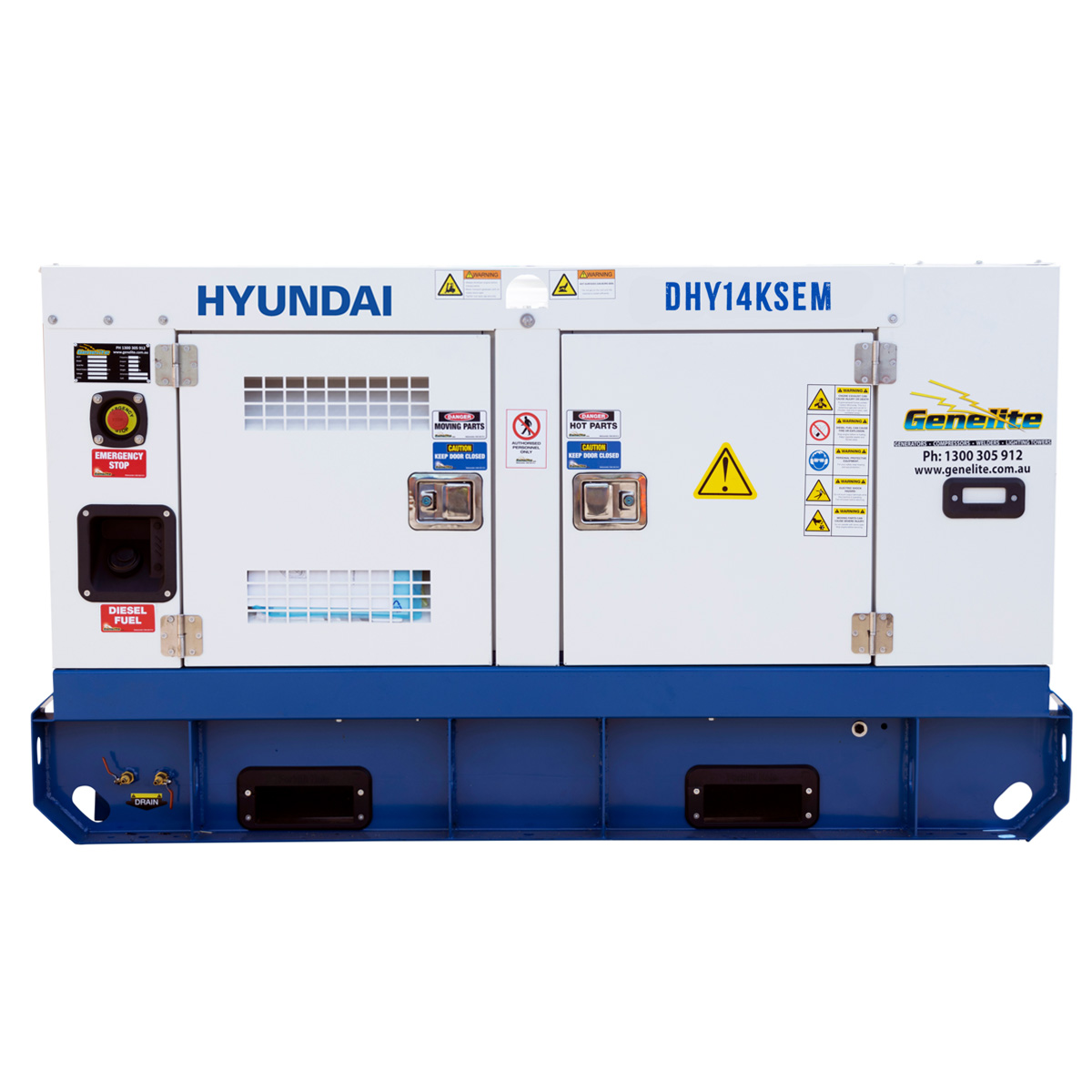 18kVA Hyundai DHY14KSEM