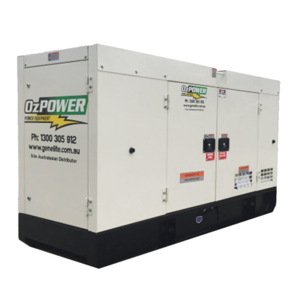 123kVA Silenced Diesel Ex Demo